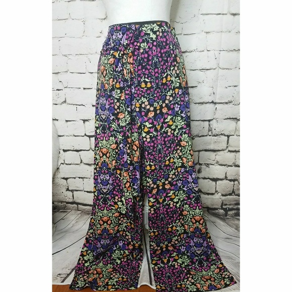 New York & Company Pants & Jumpsuits | Eva Mendes Floral Palazzo Pants
